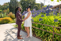 Brittney and Brian engagement photos, wedding, photography, videography at The Arboretum Botanic Garden in Arcadia Ca, by Gustavo Villarreal Photographer, 323-633-8283, www.gvphotoandvideo.com