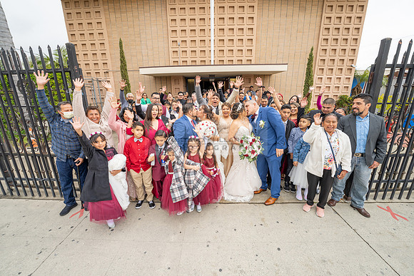 L & S, N & N wedding celebration in Compton Ca, Commerce Ca, pho