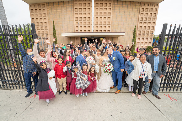 L & S, N & N wedding celebration in Compton Ca, Commerce Ca, pho