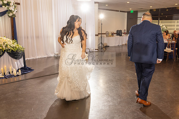 Thalial and Francisco wedding reception at La Mirada Golf course in