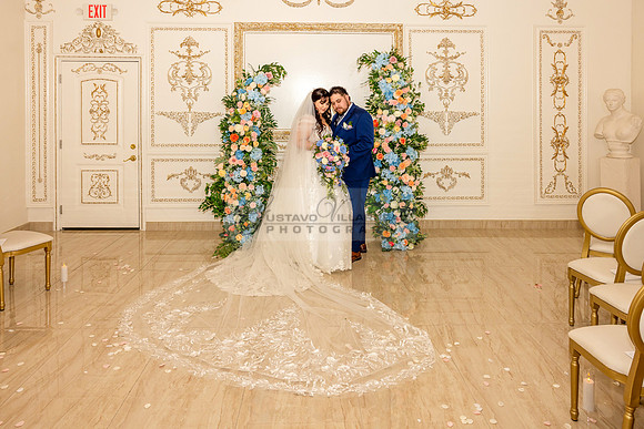 Raul and Yvette LINK #2, wedding ceremony at The Grand Theatre in Anaheim Ca, reception at The Rose Garden in Whittier Ca. Gustavo Villarreal Photography, videography, 323-633-8283, www.gvphotoandvide