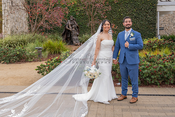 Bryan and Diana wedding ceremony at The Christ Cathedral in Garden Grove Ca, reception at The White House Event Center Anaheim Ca, Gustavo Villarreal photography, videography, 323-633-8283, www.gvphot