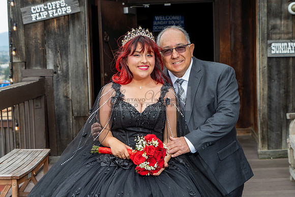 Ariana Soto, Quinceanera celebration reception and ceremony at Pomona Valley Mining and Company in Pomona Ca, Photographer and videographer by Gustavo Villarreal, 323-633-8283, www.gvphotoandvideo.com