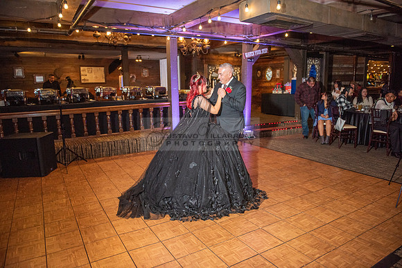 Ariana Soto, Quinceanera celebration reception and ceremony at Pomona Valley Mining and Company in Pomona Ca, Photographer and videographer by Gustavo Villarreal, 323-633-8283, www.gvphotoandvideo.com