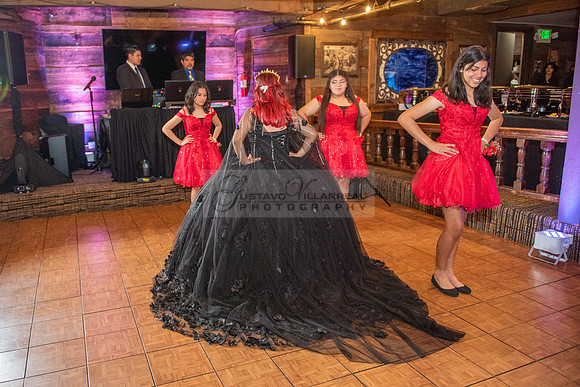 Ariana Soto, Quinceanera celebration reception and ceremony at Pomona Valley Mining and Company in Pomona Ca, Photographer and videographer by Gustavo Villarreal, 323-633-8283, www.gvphotoandvideo.com