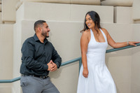 Lupe and Gustavo wedding engagement photo session at Pasadena City Hall in Pasadena California by Gustavo Villarreal Photographer, videographer, 323-633-8283, www.gvphotoandvideo.com
