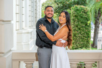 Lupe and Gustavo wedding engagement photo session at Pasadena City Hall in Pasadena California by Gustavo Villarreal Photographer, videographer, 323-633-8283, www.gvphotoandvideo.com