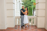 Lupe and Gustavo wedding engagement photo session at Pasadena City Hall in Pasadena California by Gustavo Villarreal Photographer, videographer, 323-633-8283, www.gvphotoandvideo.com