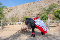 Sabrina Ai Crescencio quinceanera photoshoot photo, video en caballos, Duarte Ca, 323-633-8283, www.gvphotoandvideo.com