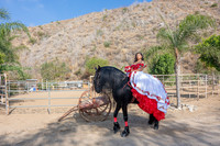 Sabrina Ai Crescencio quinceanera photoshoot photo, video en caballos, Duarte Ca, 323-633-8283, www.gvphotoandvideo.com