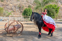 Sabrina Ai Crescencio quinceanera photoshoot photo, video en caballos, Duarte Ca, 323-633-8283, www.gvphotoandvideo.com