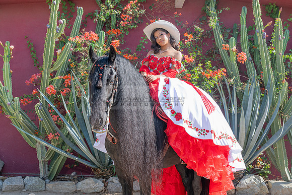 Sabrina Ai Crescencio quinceanera photoshoot photo, video en caballos, Duarte Ca, 323-633-8283, www.gvphotoandvideo.com