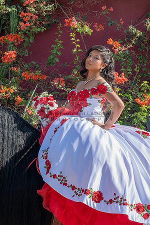 Sabrina Ai Crescencio quinceanera photoshoot photo, video en caballos, Duarte Ca, 323-633-8283, www.gvphotoandvideo.com
