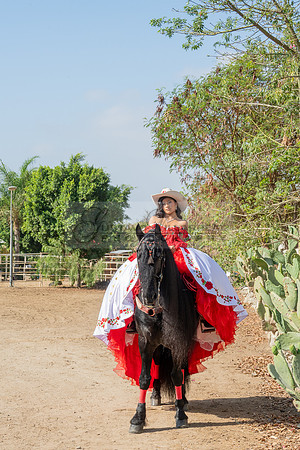 Sabrina Ai Crescencio quinceanera photoshoot photo, video en caballos, Duarte Ca, 323-633-8283, www.gvphotoandvideo.com