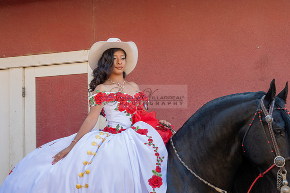 Sabrina Ai Crescencio quinceanera photoshoot photo, video en caballos, Duarte Ca, 323-633-8283, www.gvphotoandvideo.com