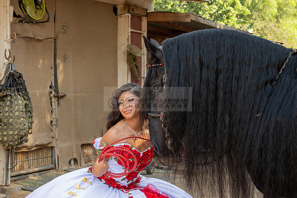 Sabrina Ai Crescencio quinceanera photoshoot photo, video en caballos, Duarte Ca, 323-633-8283, www.gvphotoandvideo.com