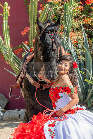 Sabrina Ai Crescencio quinceanera photoshoot photo, video en caballos, Duarte Ca, 323-633-8283, www.gvphotoandvideo.com