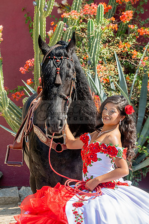 Sabrina Ai Crescencio quinceanera photoshoot photo, video en caballos, Duarte Ca, 323-633-8283, www.gvphotoandvideo.com