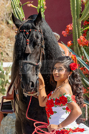 Sabrina Ai Crescencio quinceanera photoshoot photo, video en caballos, Duarte Ca, 323-633-8283, www.gvphotoandvideo.com