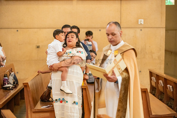 Baptism photographer, videographer at Cathedral of our Lady of Angeles in Los Angeles Ca. Gustavo Villarreal Photography, 323-633-8283, www.gvphotoandvideo.com