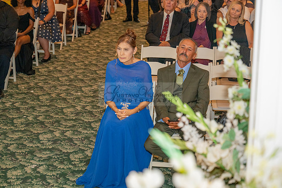 Karina and Raul Wedding celebration, ceremony, reception at The