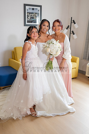 Gustavo and Lupe wedding ceremony at San Vincent Catholic Church