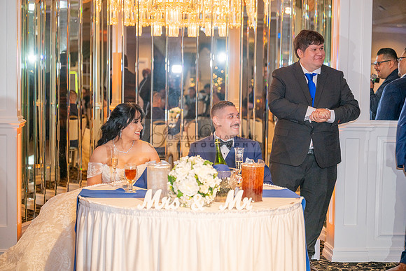 Karina and Raul Wedding celebration, ceremony, reception at The