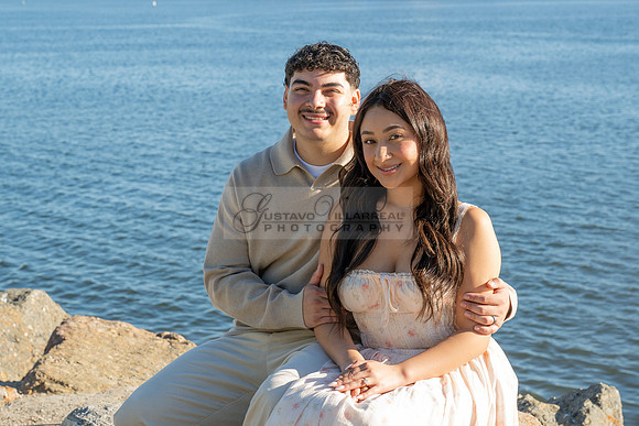 Christopher and Andrea engagement, wedding, photos at Lions Lighthouse in Long Beach California, photographs, images by Gustavo Villarreal photography, 323-633-8283, www.gvphotoandvideo.com