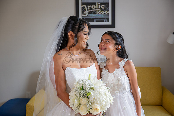 Gustavo and Lupe wedding ceremony at San Vincent Catholic Church
