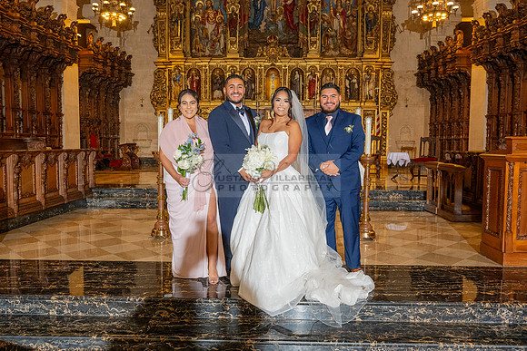 LINK #1-Gustavo and Lupe wedding ceremony at San Vincent Catholic Church in Los Angeles, reception at Blomgren Ranch in Santa Clarita Ca, photography and videography by Gustavo Villarreal, 323-633-828