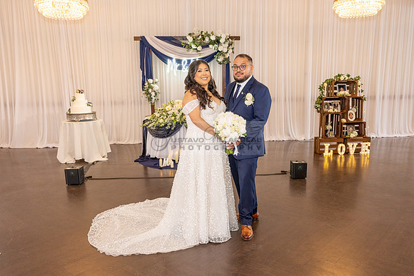 Thalial and Francisco wedding reception at La Mirada Golf course in