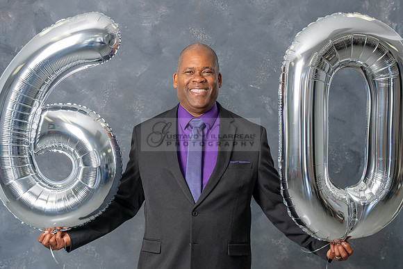 Darron Cunningham 60th Birthday photo session in the studio in Whittier Ca by Gustavo Villarreal Photography, 323-633-8283, www.gvphotoandvideo.com