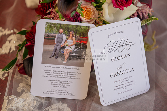 Ana Gabriela and Giovan wedding celebration, reception at Temple