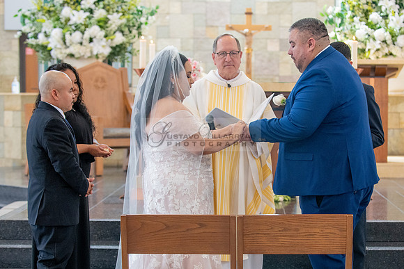 Marcela and Jorge wedding photographer and videographer at Saint