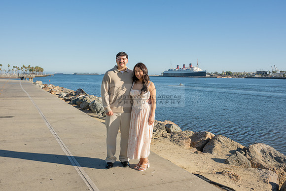 Christopher and Andrea engagement, wedding, photos at Lions Lighthouse in Long Beach California, photographs, images by Gustavo Villarreal photography, 323-633-8283, www.gvphotoandvideo.com
