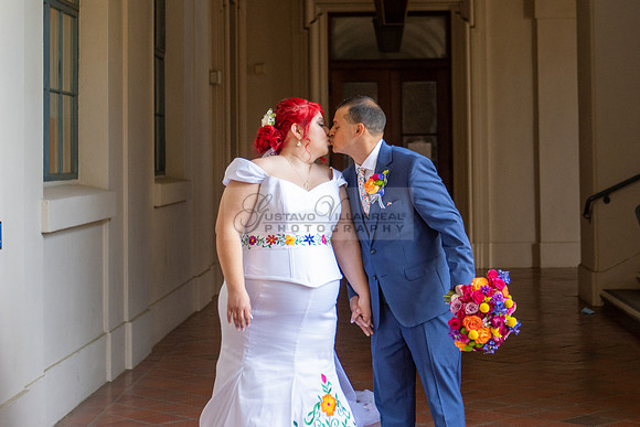 Reyna and Rene wedding celebration, reception, photographer, videographer at Pasadena city hall in Pasadena Ca, Gustavo Villarreal Photography, 323-633-8283, www.gvphotoandvideo.com