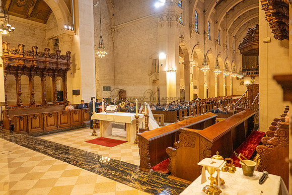 Gustavo and Lupe wedding ceremony at San Vincent Catholic Church