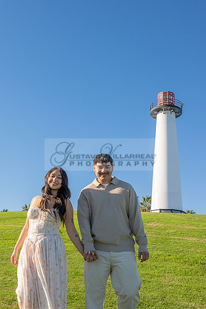 Christopher and Andrea engagement, wedding, photos at Lions Lighthouse in Long Beach California, photographs, images by Gustavo Villarreal photography, 323-633-8283, www.gvphotoandvideo.com