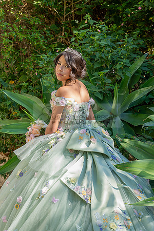 Emma Gutierrez quinceanera photo shoot, videos at South Coast Bo