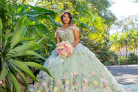 Emma Gutierrez quinceanera photo shoot, videos at South Coast Bo