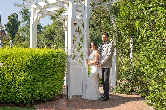 Erick and Yomira wedding, engagement photos at Los Angeles Arboretum & Botanic Garden in Arcadia Ca, images by Gustavo Villarreal Photography, 323-633-8283, www.gvphotoandvideo.com