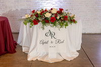 April and Rod wedding ceremony, reception, celebration at The Co