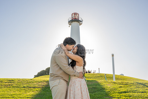 Christopher and Andrea engagement, wedding, photos at Lions Lighthouse in Long Beach California, photographs, images by Gustavo Villarreal photography, 323-633-8283, www.gvphotoandvideo.com