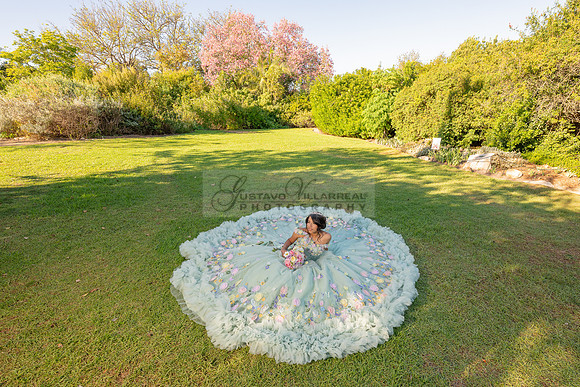 Emma Gutierrez quinceanera photo shoot, videos at South Coast Botanic Garden in Palos Verdes States Ca by Gustavo Villarreal Photography, 323-633-8283, www.gvphotoandvideo.com