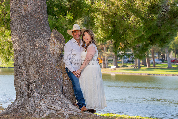 Angelica and Luis Engagement photos, weddings, family portraits at Yorba Regional Park in Anaheim California by Gustavo Villarreal Photography, videographer, 323-633-8283, www.gvphotoandvideo.com