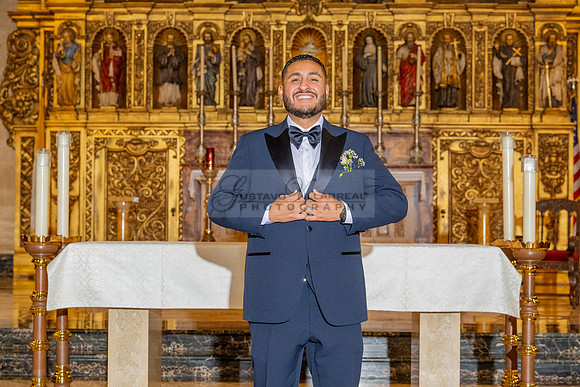 LINK #1-Gustavo and Lupe wedding ceremony at San Vincent Catholic Church in Los Angeles, reception at Blomgren Ranch in Santa Clarita Ca, photography and videography by Gustavo Villarreal, 323-633-828