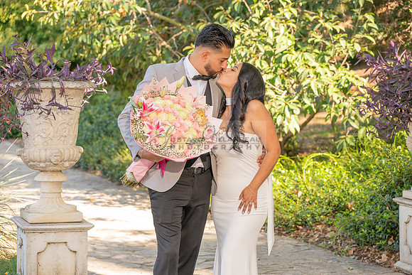 Erick and Yomira wedding, engagement photos at Los Angeles Arboretum & Botanic Garden in Arcadia Ca, images by Gustavo Villarreal Photography, 323-633-8283, www.gvphotoandvideo.com