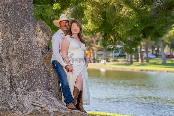 Angelica and Luis Engagement photos, weddings, family portraits at Yorba Regional Park in Anaheim California by Gustavo Villarreal Photography, videographer, 323-633-8283, www.gvphotoandvideo.com