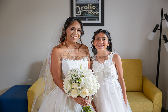 Gustavo and Lupe wedding ceremony at San Vincent Catholic Church