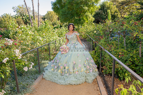 Emma Gutierrez quinceanera photo shoot, videos at South Coast Botanic Garden in Palos Verdes States Ca by Gustavo Villarreal Photography, 323-633-8283, www.gvphotoandvideo.com